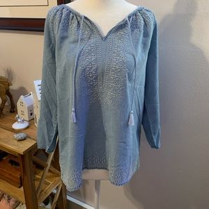 J. Jill Tencel Blouse